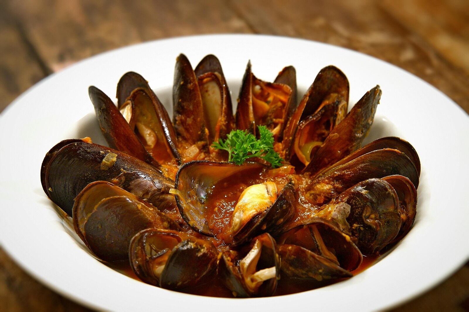 New Zealand Mussels Black Bean